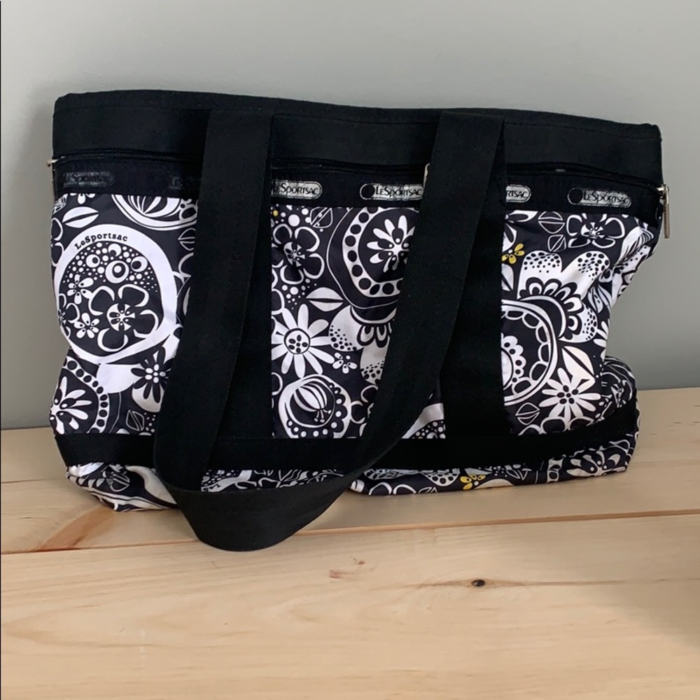 LeSportsac zip tote bag